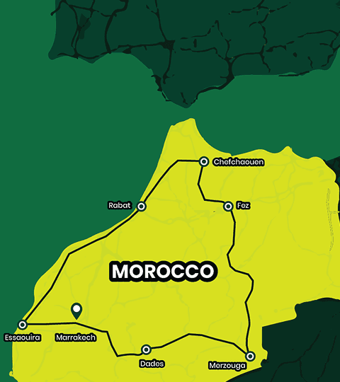 Morocoo Grand Route Map